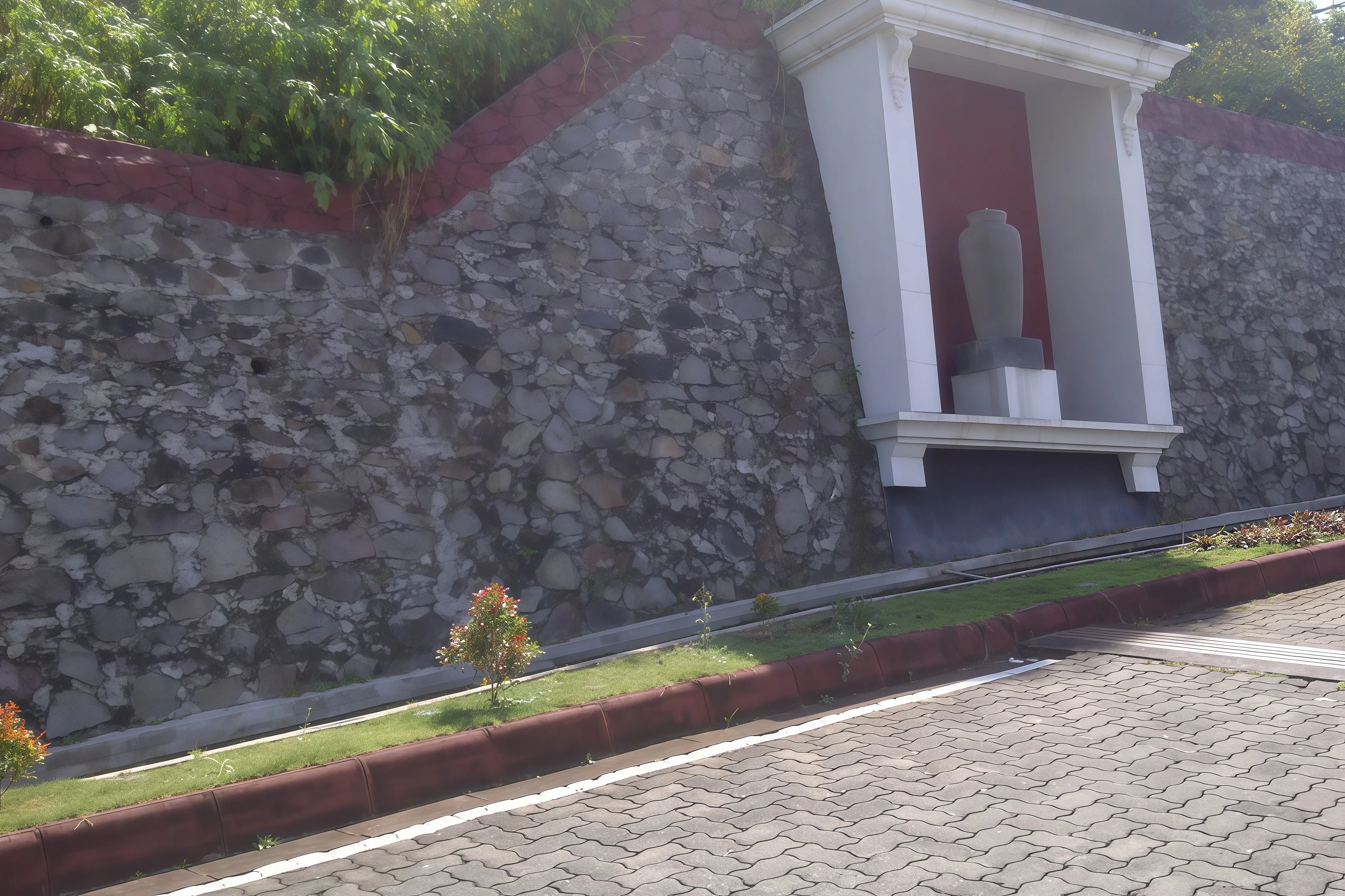 18-Meter Retaining Wall